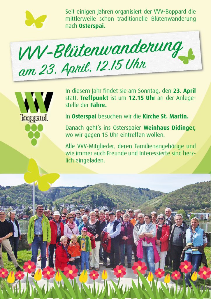 Blütenwanderung 2017