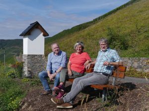 neue Bank im Hamm beim Bildstock