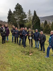 Ein Baum für Friedel Heeb.